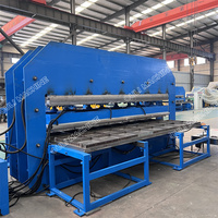Machine de fabrication de carreaux de sol en caoutchouc utilisant des pneus recyclés en poudre/granulés, machine de presse à carreaux en caoutchouc pour paver l'aire de jeux/salle de sport