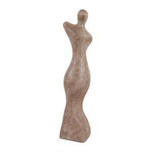 Figura abstracta de terracota, adorno artístico para el hogar, sala de estar, baño, oficina, estante, decoración de mesa de café - Product Image 1