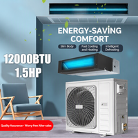 Climatiseur split encastré OEM pour faux-plafond, 12000-60000 BTU, 1.5HP-7HP, pour magasins et restaurants