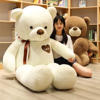 Ours en peluche de grande taille humaine 31-50 cm Jouet en peluche rembourré Matériel doux Soulagement du stress Cadeau d'anniversaire Fabricant en gros
