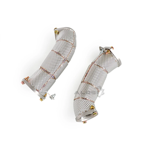 Tubo de Escape Delantero para BMW M5 G90 4.4T 2024-2026, Tubo de Escape de Acero Inoxidable con Protector Térmico, Piezas de Rendimiento para Automóviles - Product Image 6