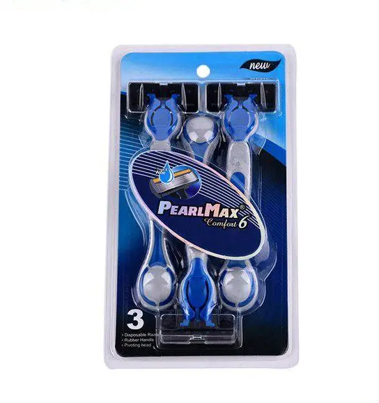 PearlMax Newest Sale Six Blades Razor Blade Sharpener Useful Parker Razor with Lubricating Strip Shaving