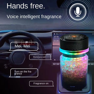 Diffuseur de parfum de voiture intelligent à commande vocale Carmate avec aromathérapie, lumières colorées, flacon en verre, 7 types de parfums longue durée - Product Image 4