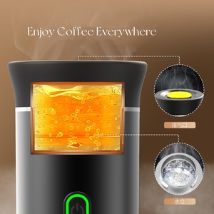 Cafetera <span class=keywords><strong>Espresso</strong></span> Italiana Portátil 3 en 1 Recargable OEM Kingze, Cafetera de Cápsulas para el Hogar, Viajes y Actividades al Aire Libre - Product Image 2