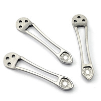 Couteau Spyderco Spider C81 en alliage de titane avec pince intégrée, couteau Spider en alliage de titane C223, pince arrière en titane