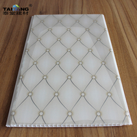 Plafonnier en plastique PVC Décoratif Lambris Pvc Plafond En Bois 5M Dalles De Plafond