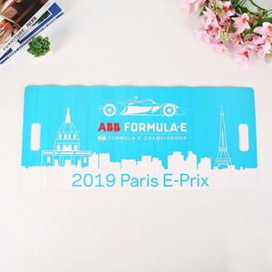 Custom Promotion High Quality Portable Folding Paper Clapper <b>Banner</b> With Imprint Logo - Product Image 2