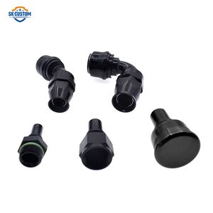 Фитинг быстроразъемный алюминиевый SK CUSTOM для шлангов AN4 AN6 AN8 AN10 AN12, фитинг для шлангов из PTFE - Product Image 2