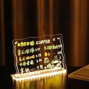 La ricarica di DIY ha portato la lavagna in acrilico con schermo a LED IPX5 impermeabile per la pubblicità interna/esterna nelle aziende ospedaliere - Product Image 2