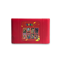 Nouvelle Cartouche de Jeu Rétro Super 64 340 en 1 avec Fonction de Sauvegarde et Carte SD 16 Go – Cadeau pour les fans de 64