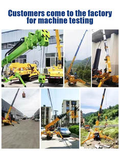 رافعة عنكبوتية كهربائية بتحكم عن بعد 3 طن مع ذراع متحرك - Product Image 3