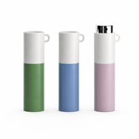Atomiseur de parfum portable rechargeable de 5 ml avec remplissage par le bas, crochet et porte-clés personnalisé pour le voyage