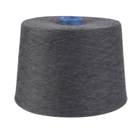 Fil mélangé polyester/acrylique 18S/2, filé à anneaux, teint, anti-boulochage, polaire arctique, doux, léger, chaud, écologique
