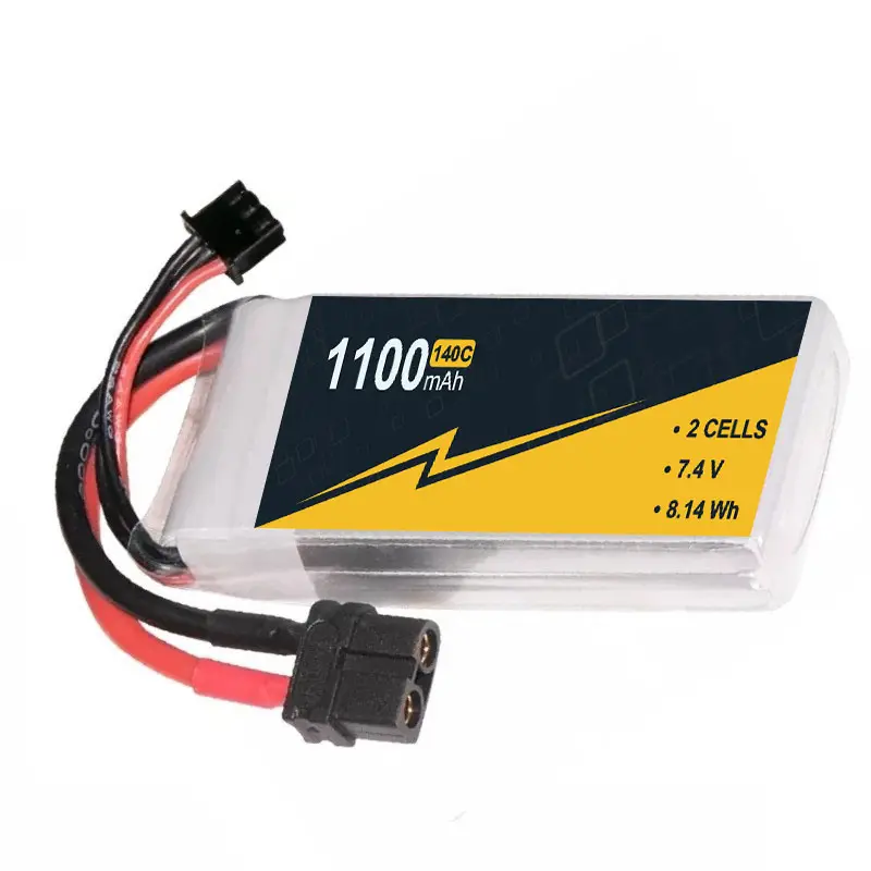 1100mAh 7.4V 11.1V 14.8V 22.2V 2S 3S 4S 6S Lipo batteries 80C for FPV Car boat with Drone Lipo Lithiun Battery