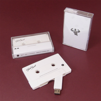 Clé USB personnalisée en forme de cassette audio, haute vitesse USB 3.0 30M/S 32GB 64GB 128GB, vente en gros de clés USB