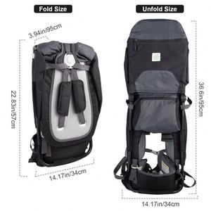 Porte-bébé ergonomique portable BSCI 7-35 livres, échantillon gratuit, pliable, réglable, pour mère et bébé, produit pour les nouveaux parents - Product Image 4