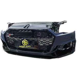 Cản trước, đèn pha, đèn hậu, nắp capo động cơ phía trước, chắn bùn, lưới tản nhiệt nhựa và bộ tản nhiệt Gerson dành cho xe thể thao <span class=keywords><strong>Audi</strong></span> A4. - Product Image 2