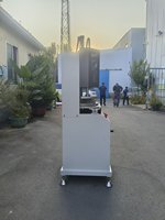Machine de soudage UPVC à angle arbitraire monopoint contrôlée par PLC avec extrusion secondaire pour cadre de fenêtre spécial en PVC