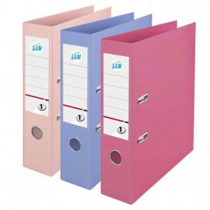 Offre Spéciale – Classeurs à levier A4 de 75 mm de qualité supérieure avec logo personnalisé bleu – Organiseur rapide pour dossiers FC - Product Image 4