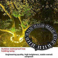 IP65 Wasserdichte LED-Baum leuchten Hersteller Verpackter Aluminium ring Hug Cast Shot Farbwechsel nde Garten merkmale IP65-Bewertung