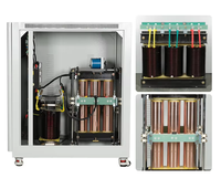 Stabilisateur de tension automatique triphasé en cuivre WF.EL SBW80KVA 100KVA 120KVA 150KVA 200KVA AVR avec protection contre la surchauffe CE