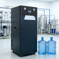 Purificador de Agua EDI de Doble Ósmosis Inversa de 400 GPD con Bomba y PLC para Pequeñas y Medianas Empresas, Control Totalmente Automatizado, Certificado CE, Filtro de 20 Pulgadas