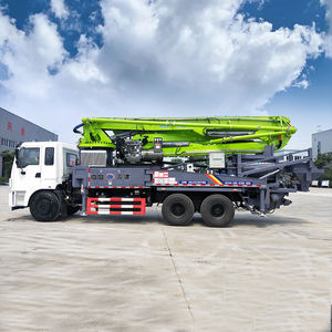 Bomba mezcladora de hormigón montada en camión con motor diésel nuevo y rodamientos, disponible para la venta - Product Image 4