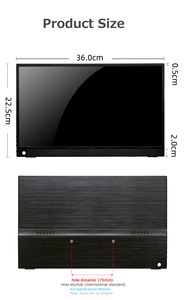 15.6 Inch Portable Gaming <b>Monitor</b> With Full HD IPS Back Light External Display 60Hz Refresh Rate <b>LCD</b> Touch Screen - Product Image 5
