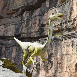 Dinosauro animato Animatronics stimolazione all'aperto