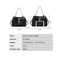2025 nouveauté Redeo sac grande capacité ordinateur bandoulière sac fourre-tout grande taille en cuir femmes sacs à bandoulière sacs à main de luxe