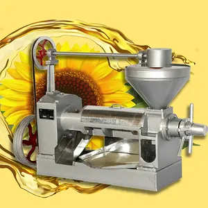 Machine automatique de presse d'huile de vis de bonne qualité pour la chaîne de production de soja/tournesol