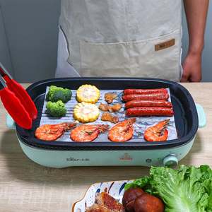 Papier sulfurisé double face réutilisable en silicone de qualité alimentaire, résistant à la graisse et au four, pour pain, sucre, sushis - Product Image 6