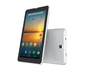 Tablet Ponsel 7 Inci Layar Sentuh Kapasitif, Tablet Telepon 3G Banyak Sentuhan 1280*800 Ips MTK6582 Quad Core Android 5.1