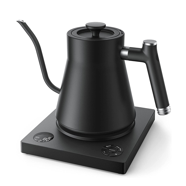 Factory Supply Kitchen Appliances 1L Coffee Tea Water Digital Gooseneck Smart Coffee Kettle Electric Kettles for Home