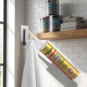 Colle liquide polymère résine 300 ml haute adhérence, séchage rapide, étanche, forte, robuste, sans clou, <span class=keywords><strong>adhésif</strong></span> <span class=keywords><strong>de</strong></span> construction, mastic - Product Image 1