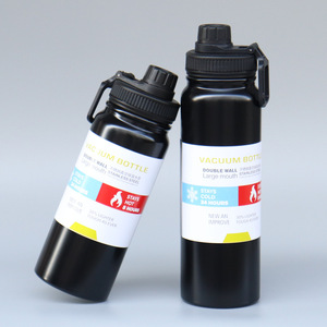 FX Factory 600ml 800ml <span class=keywords><strong>1000ml</strong></span> Frasco de Vacío Térmico de acero inoxidable aislado portátil Botella de agua para acampar de viaje - Product Image 3