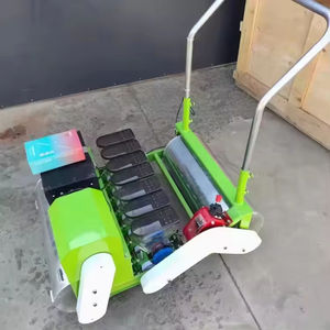 Nueva sembradora eléctrica de empuje manual, maceta eléctrica de <span class=keywords><strong>semillas</strong></span> de verduras para colza, tomate, zanahoria, repollo, maíz, remolacha, calabaza, girasol - Product Image 5