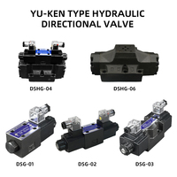 Vanne hydraulique électrique à commande solénoïde 4 voies Yu-ken Type DSHG 315 Bar 300L/min 4/2 pour machine d'injection