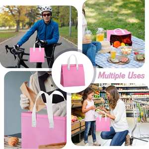 Bolsa Térmica Personalizada para Llevar Comida, Bolsa Aislante para Entrega de Alimentos, Bolsa de Compras con Aislamiento Térmico - Product Image 4