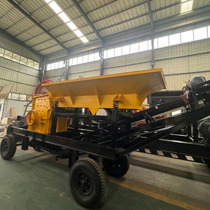 Planta de Minería de Canteras, Bloques de Hormigón de Alta Calidad, Trituradora de Piedra Caliza Móvil de Diésel, Trituradora Tipo Caja - Product Image 4