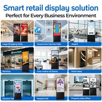 Wholesale Floor Standing Digital Signage and Displays Touch Screen 43 49 55 65 Inch Advertising Digital Kiosk for Shopping Mall