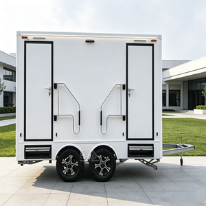 Toilettes portables pour le camping, unité de salle de bain extérieure, conteneur de douche et de toilettes, salle de bain mobile - Product Image 3