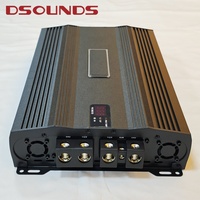 Amplificateur audio de voiture brésilien de grande puissance 10000WRMS, amplificateur de voiture de classe D, amplificateur monobloc pour caisson de basses de système audio de voiture
