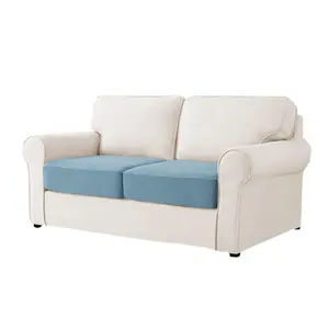 Calidad de cuero barato elástico funda cubierta de sofá decoración del hogar universal elástico cubierta del sofá