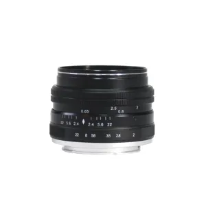 Obiettivo verticale F1.7 da 30mm obiettivo per fotocamera a fuoco fisso micro obiettivo manuale per Nikon Sony e Olympus