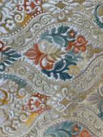 Tissu de Canapé en Velours Marocain Brodé Luxueux - Matériau d'Ameublement Haut de Gamme