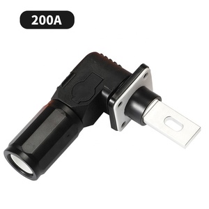 Conector adaptador de alto voltaje de <span class=keywords><strong>alta</strong></span> corriente Leaka, batería de litio, almacenamiento de energía, nuevos terminales de carretilla elevadora eléctrica IP67, 1P, 2P, PC - Product Image 4
