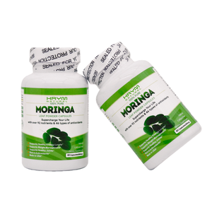 A vitamini, <span class=keywords><strong>B</strong></span> vitamini, kalsiyum, demir, Mnerals ile % Moringa yaprakları çıkarılan özelleştirme organik Moringa tozu kapsülleri - Product Image 2