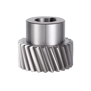 Pièces de transmission de puissance, engrenage d'entraînement en acier C45 de haute qualité, traitement de surface noirci, OEM ANSI - Product Image 1