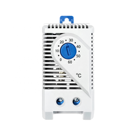 Thermostat bimétallique miniature réglable KTS111, directement du fabricant, pour armoire, pièce, ventilateur de refroidissement industriel, OEM ODM, certifié CE/ROHS